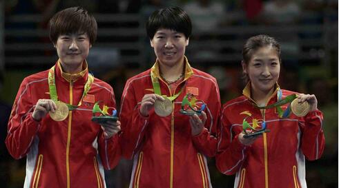 第17金！中国女乒成功卫冕团体 成就奥运三连冠