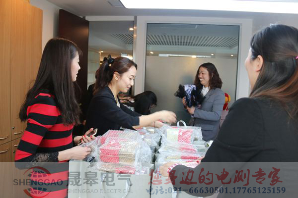 上海晟皋电气科技有限公司开展三八妇女节关爱女职工活动